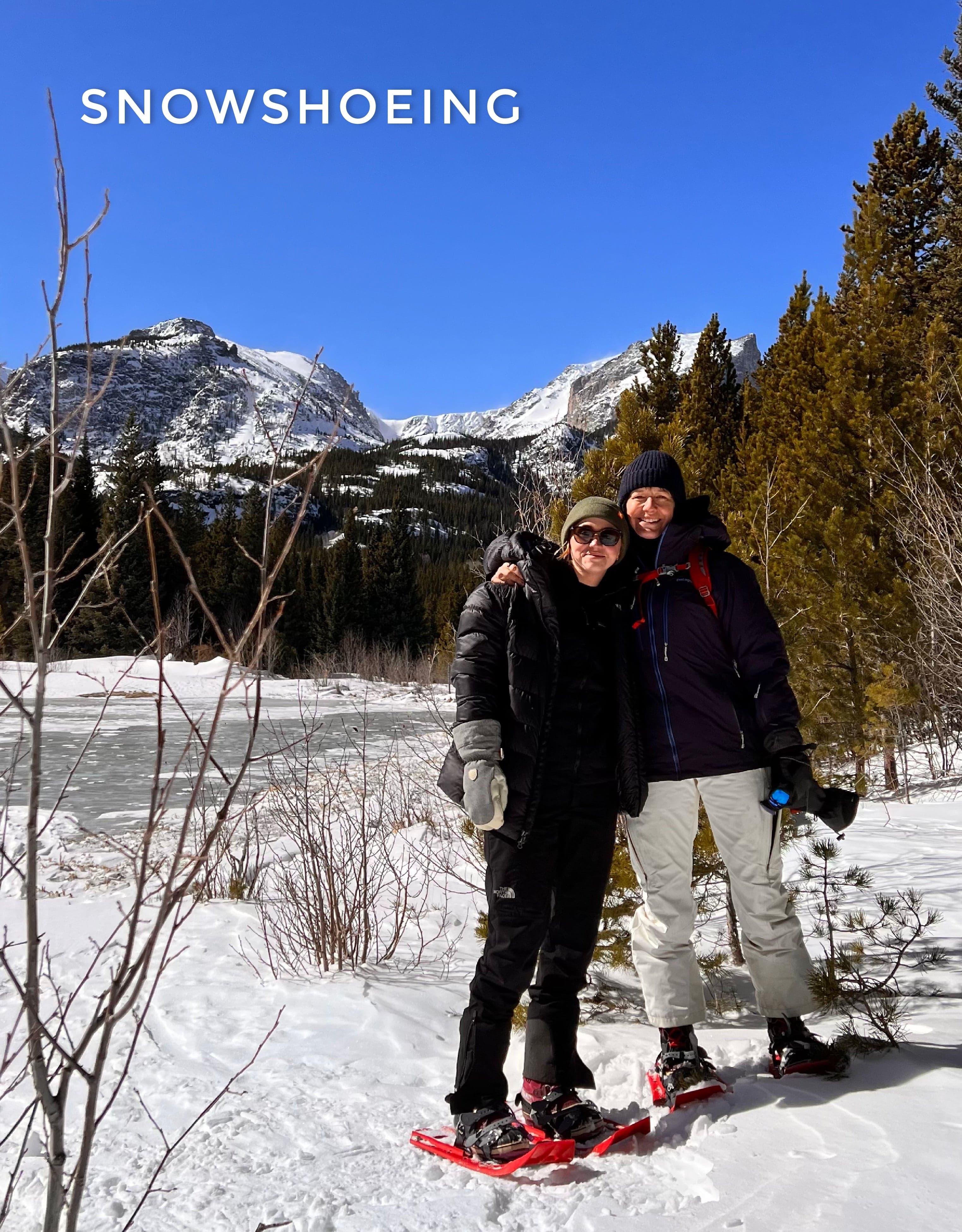 Snowshoe in Rocky Mountain National Park