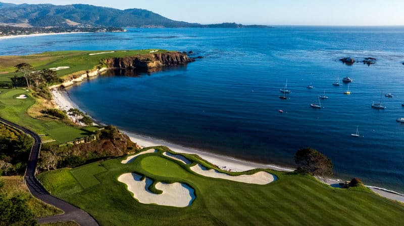 Pebble Beach Perfection with Exclusive Spanish Bay Preview - Includes Round-Trip Airfare for Two